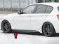 Rieger BMW 1 Series F20 Gloss Black Sideskirts (inc. M135i & M140i) - ML Performance EU