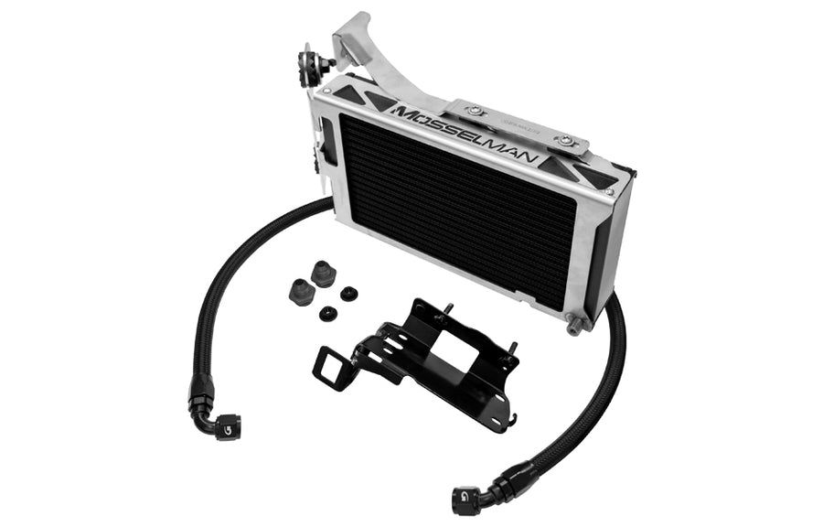 Mosselman BMW  E90 E92 E93 335i Single To Twin Oil Cooler Kit Extension - ML Performance UK