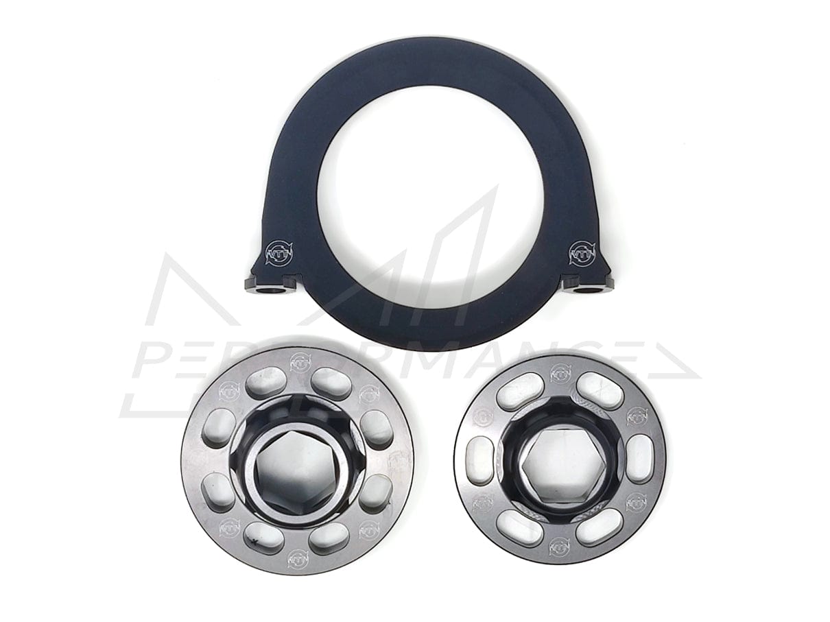 VTT BMW N54 N55 Billet Aluminium Crank Seal Guard - ML Performance UK