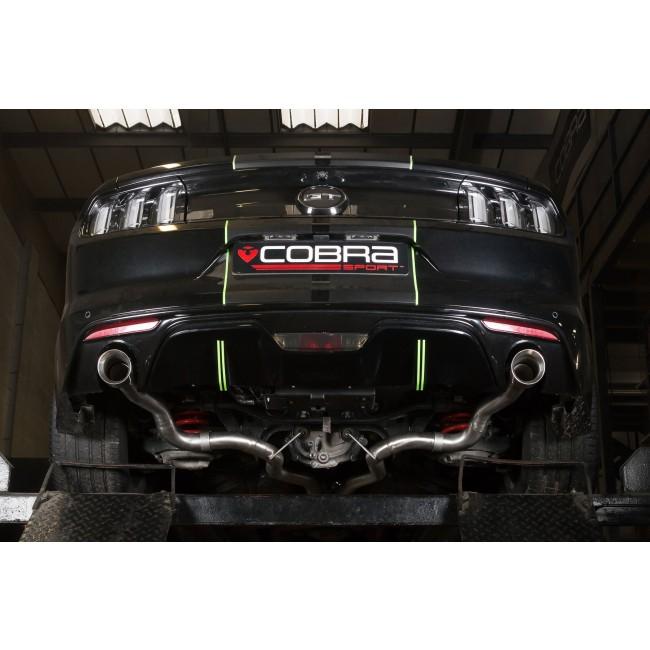 Cobra Exhaust Ford Mustang 5.0 V8 GT Fastback (2015-18) 2.5" Venom Box Delete Race Cat Back Performance Exhaust