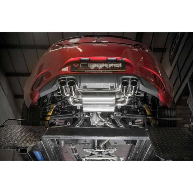 Cobra Exhaust Mazda MX-5 (ND) Mk4 Dual Exit Cat Back Performance Exhaust